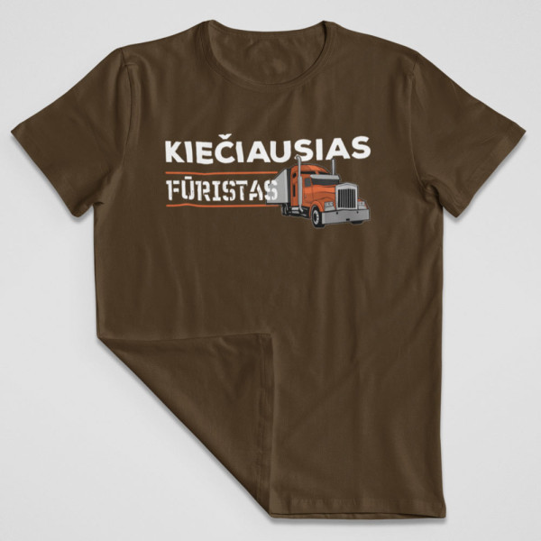 Marškinėliai "Kiečiausias fūristas"