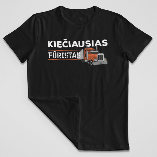 Marškinėliai "Kiečiausias fūristas"
