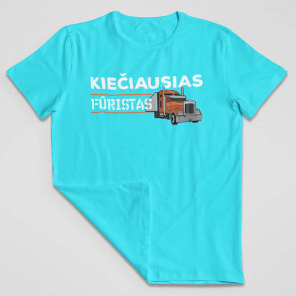 Marškinėliai "Kiečiausias fūristas"