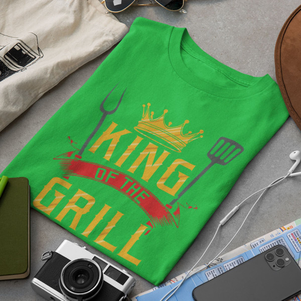 Marškinėliai "King of the grill" Marškinėliai "King of the grill"