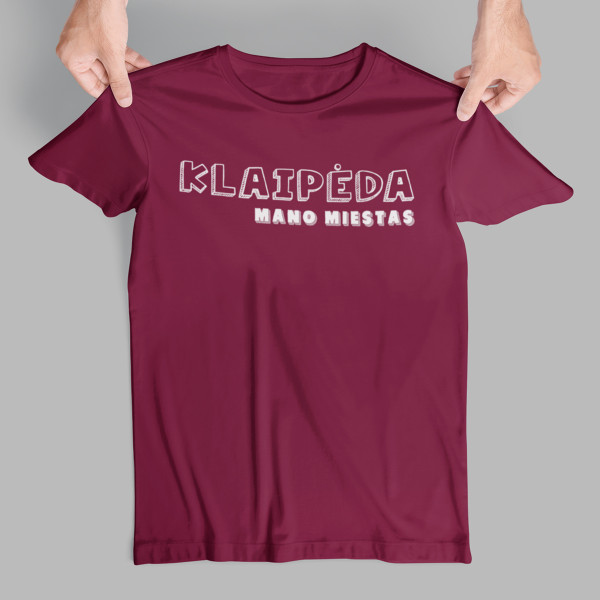 Marškinėliai "Klaipėda - mano miestas"