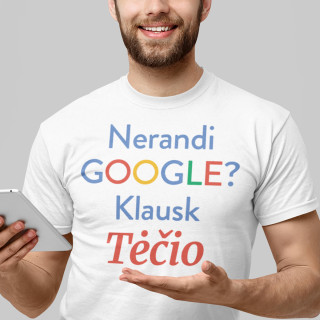 Marškinėliai "Klausk tėčio"