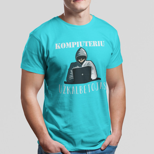 Marškinėliai "Kompiuterių užkalbėtojas"