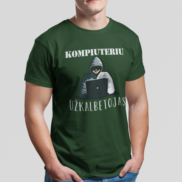 Marškinėliai "Kompiuterių užkalbėtojas"