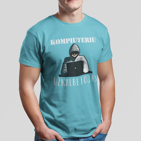 Marškinėliai "Kompiuterių užkalbėtojas"