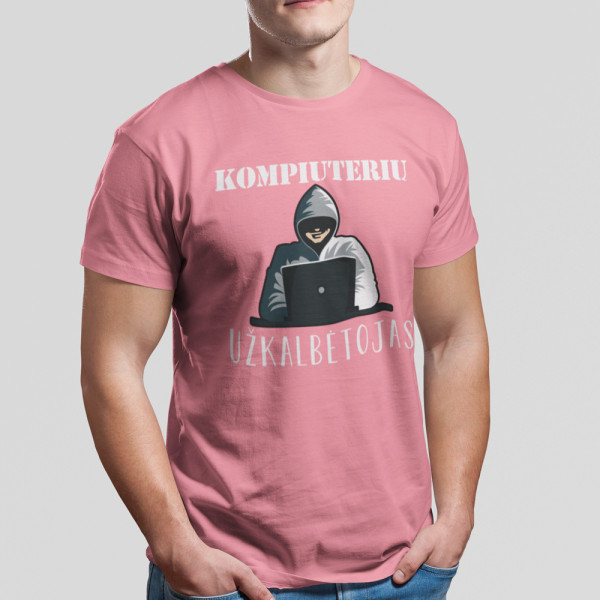 Marškinėliai "Kompiuterių užkalbėtojas"
