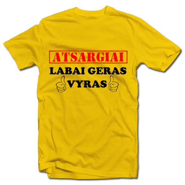 Marškinėliai "Labai geras vyras" Marškinėliai "Labai geras vyras"