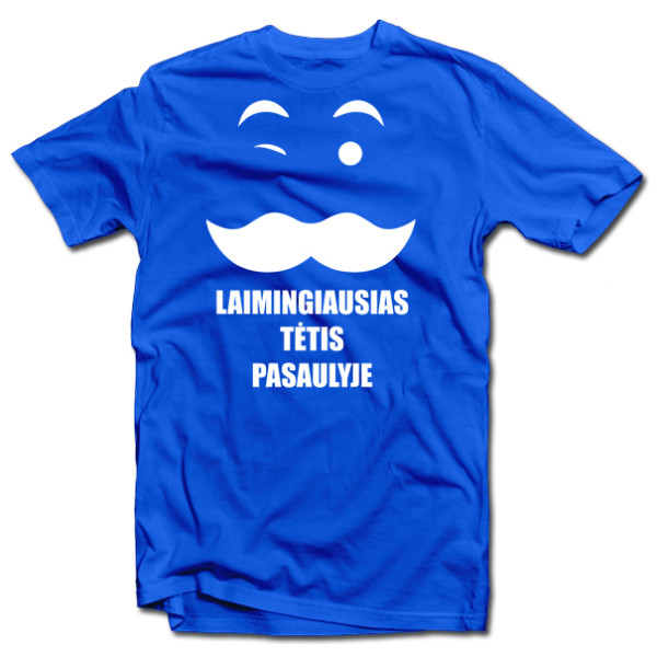 Marškinėliai "Laimingiausias tėtis pasaulyje" Marškinėliai "Laimingiausias tėtis pasaulyje"