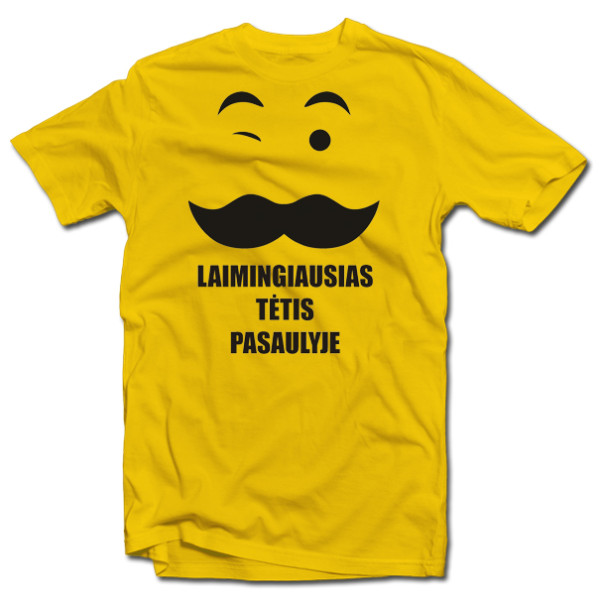 Marškinėliai "Laimingiausias tėtis pasaulyje" Marškinėliai "Laimingiausias tėtis pasaulyje"