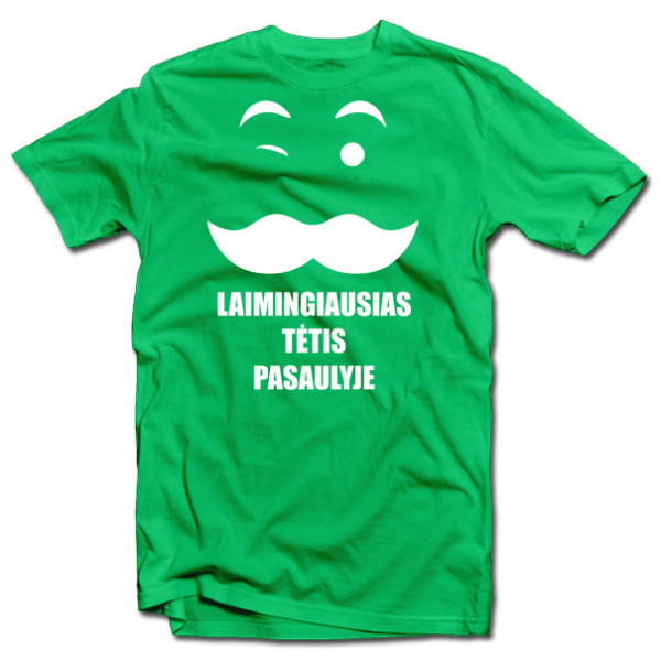 Marškinėliai "Laimingiausias tėtis pasaulyje" Marškinėliai "Laimingiausias tėtis pasaulyje"