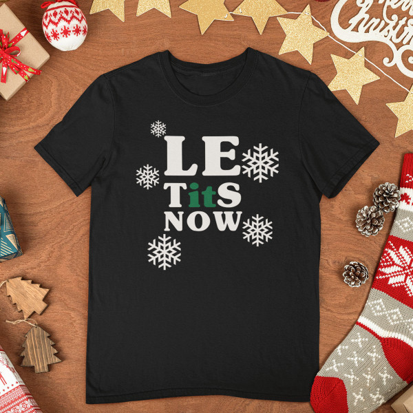 Marškinėliai "Let it snow"