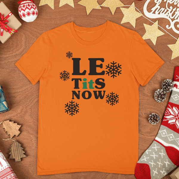 Marškinėliai "Let it snow"