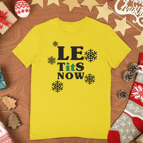 Marškinėliai "Let it snow"