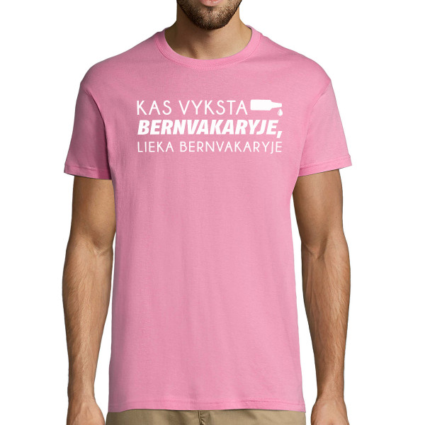 Marškinėliai "Lieka bernvakaryje"
