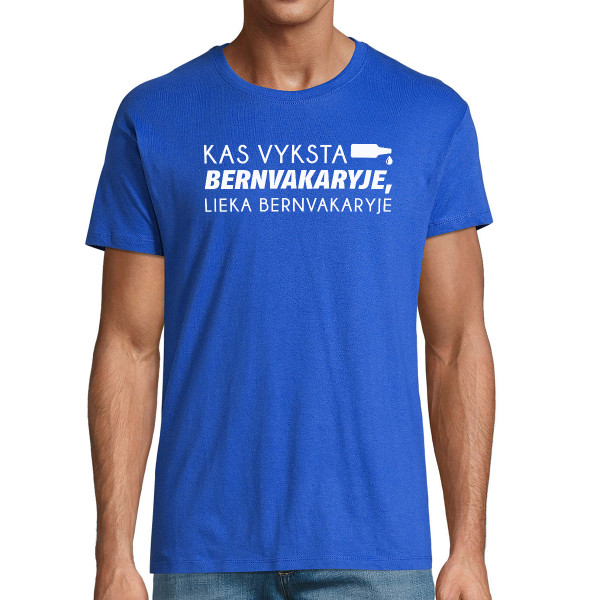 Marškinėliai "Lieka bernvakaryje"