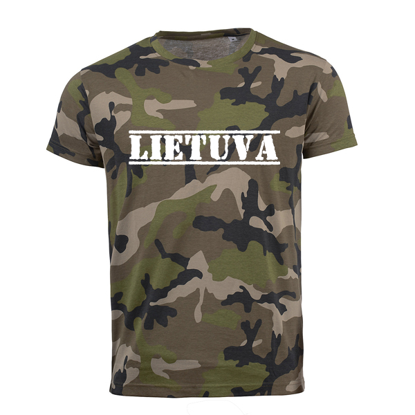 Kamufliažiniai marškinėliai "Lietuva" Kamufliažiniai marškinėliai "Lietuva"