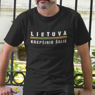 Marškinėliai "Lietuva - krepšinio šalis"