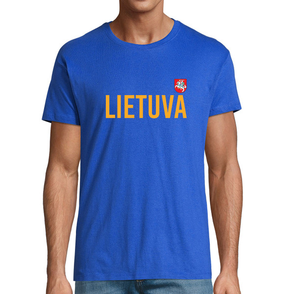 Marškinėliai "Lietuva su herbu"