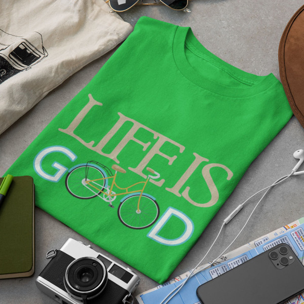 Marškinėliai "Life is good" Marškinėliai "Life is good"