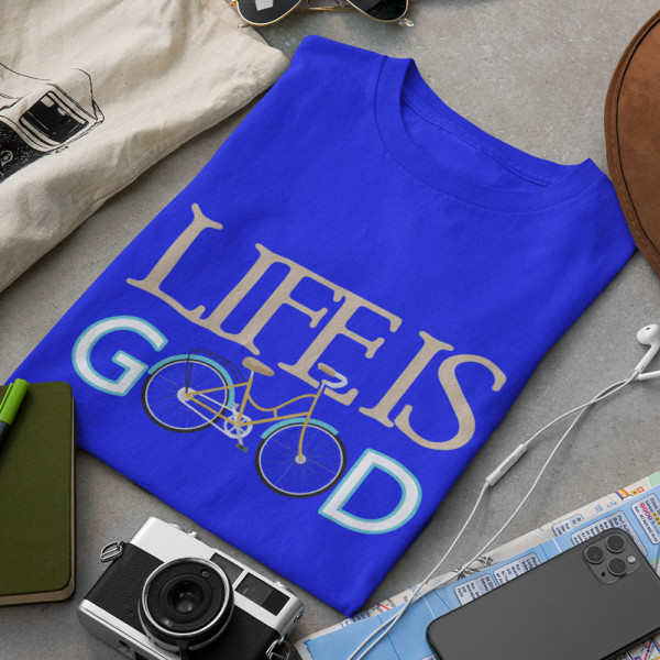 Marškinėliai "Life is good" Marškinėliai "Life is good"