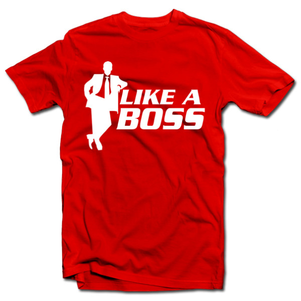 Marškinėliai "Like a boss" Marškinėliai "Like a boss"