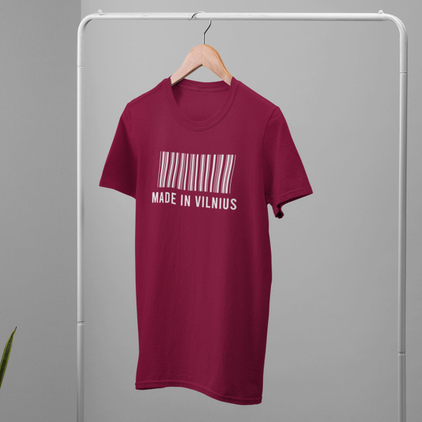 Marškinėliai "Made in Vilnius"