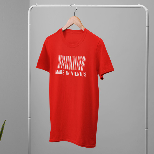 Marškinėliai "Made in Vilnius"
