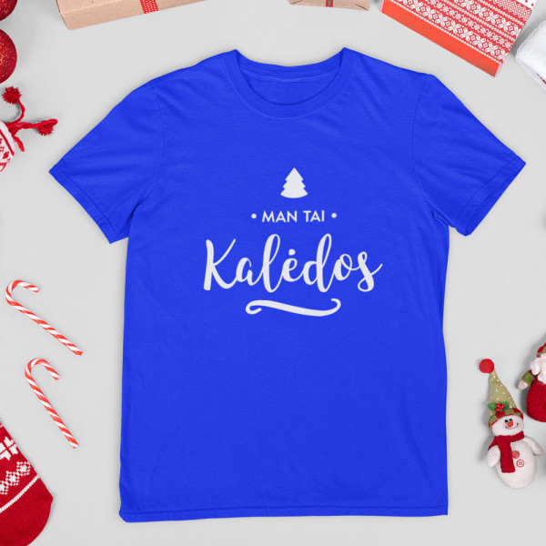 Marškinėliai „Man tai Kalėdos“