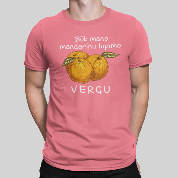 Marškinėliai "Mandarinų vergas"