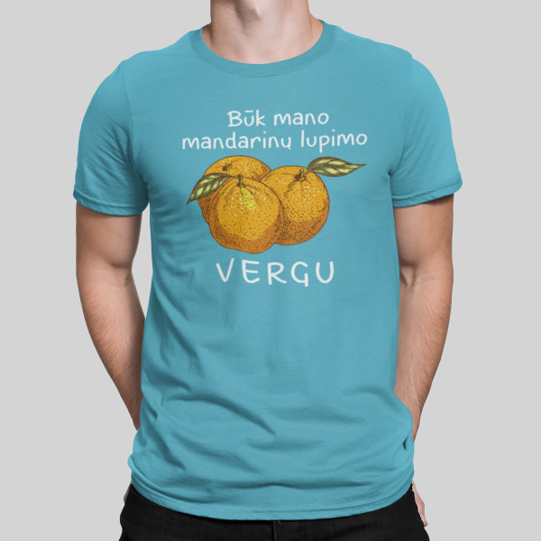 Marškinėliai "Mandarinų vergas"