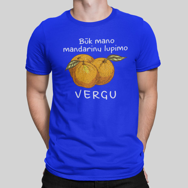 Marškinėliai "Mandarinų vergas"