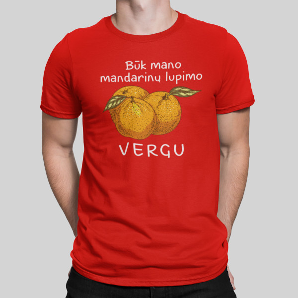 Marškinėliai "Mandarinų vergas"
