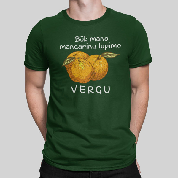 Marškinėliai "Mandarinų vergas"