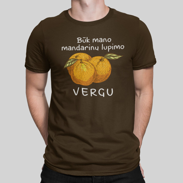 Marškinėliai "Mandarinų vergas"
