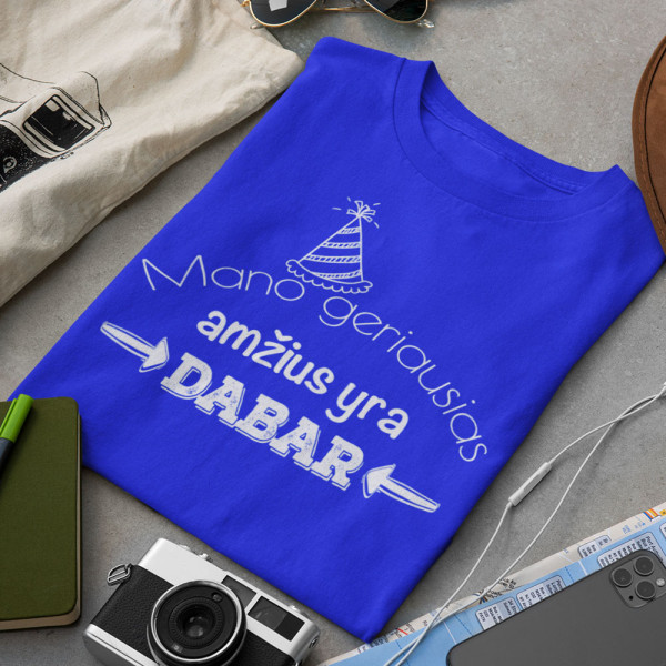 Marškinėliai "Mano geriausias amžius"