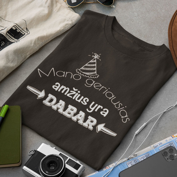 Marškinėliai "Mano geriausias amžius"