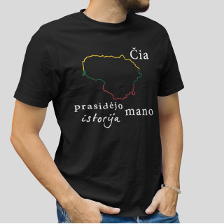Marškinėliai "Mano istorija - Lietuva"