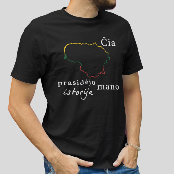 Marškinėliai "Mano istorija - Lietuva" Marškinėliai "Mano istorija - Lietuva"