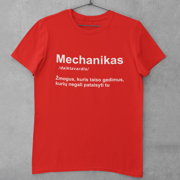 Marškinėliai "Mechanikas"