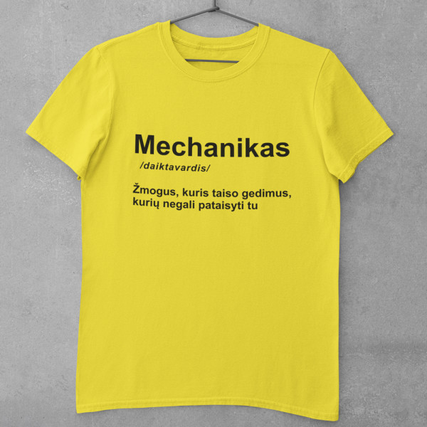 Marškinėliai "Mechanikas"