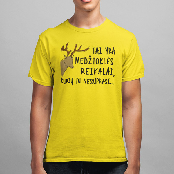 Marškinėliai "Medžioklės reikalai"