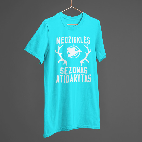 Marškinėliai "Medžioklės sezonas atidarytas"