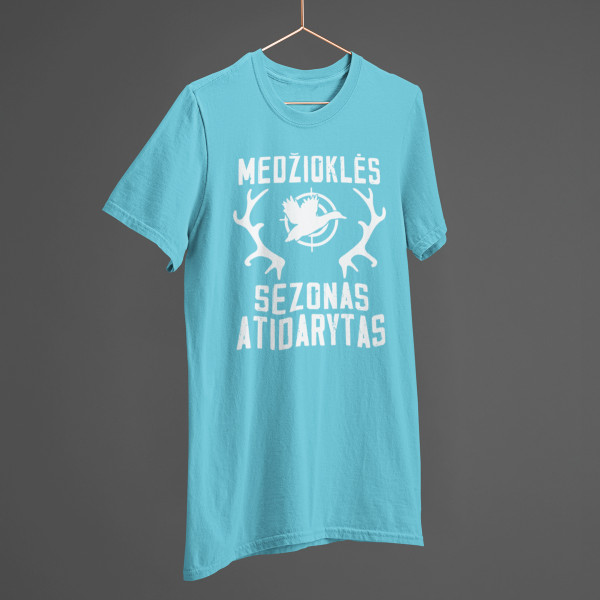 Marškinėliai "Medžioklės sezonas atidarytas"