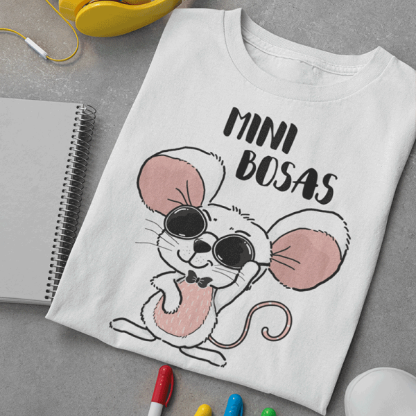 Vaikiški marškinėliai "Mini bosas" Vaikiški marškinėliai "Mini bosas"