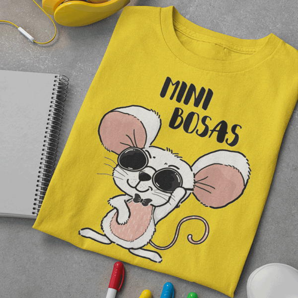 Vaikiški marškinėliai "Mini bosas" Vaikiški marškinėliai "Mini bosas"