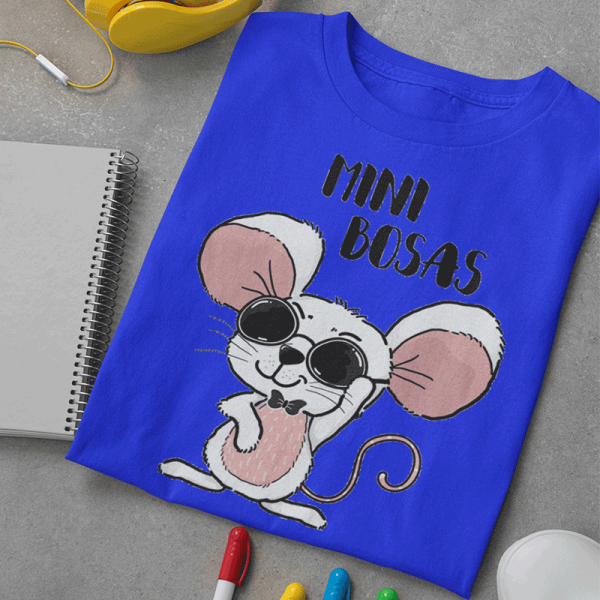 Vaikiški marškinėliai "Mini bosas" Vaikiški marškinėliai "Mini bosas"