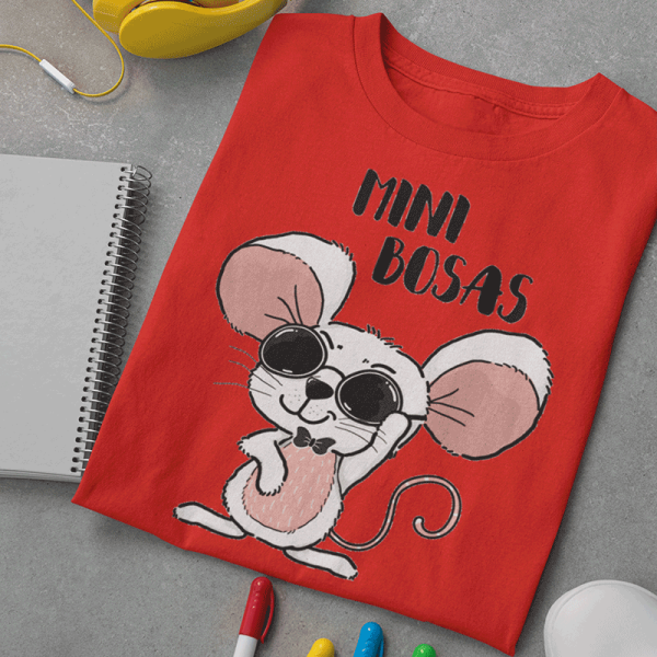 Vaikiški marškinėliai "Mini bosas" Vaikiški marškinėliai "Mini bosas"