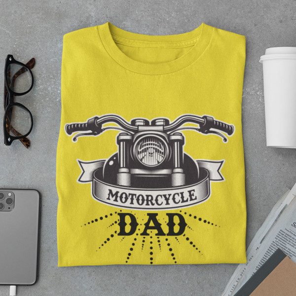Marškinėliai "Motorcycle dad"