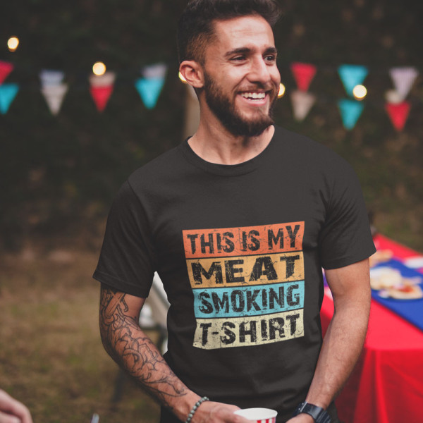 Marškinėliai "My Meat Smoking T-shirt" Marškinėliai "My Meat Smoking T-shirt"