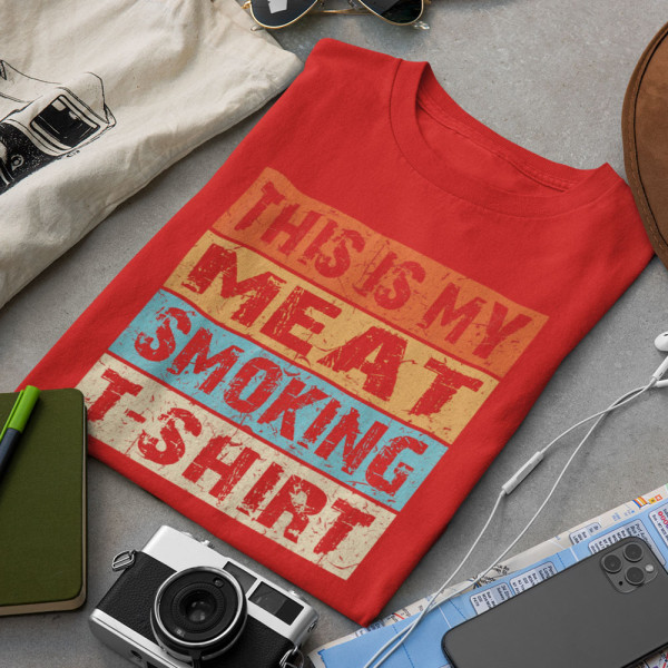 Marškinėliai "My Meat Smoking T-shirt" Marškinėliai "My Meat Smoking T-shirt"